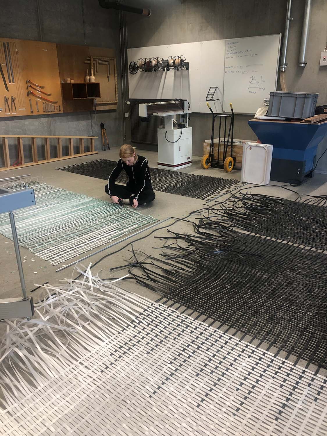 Process med at lave rumdeler