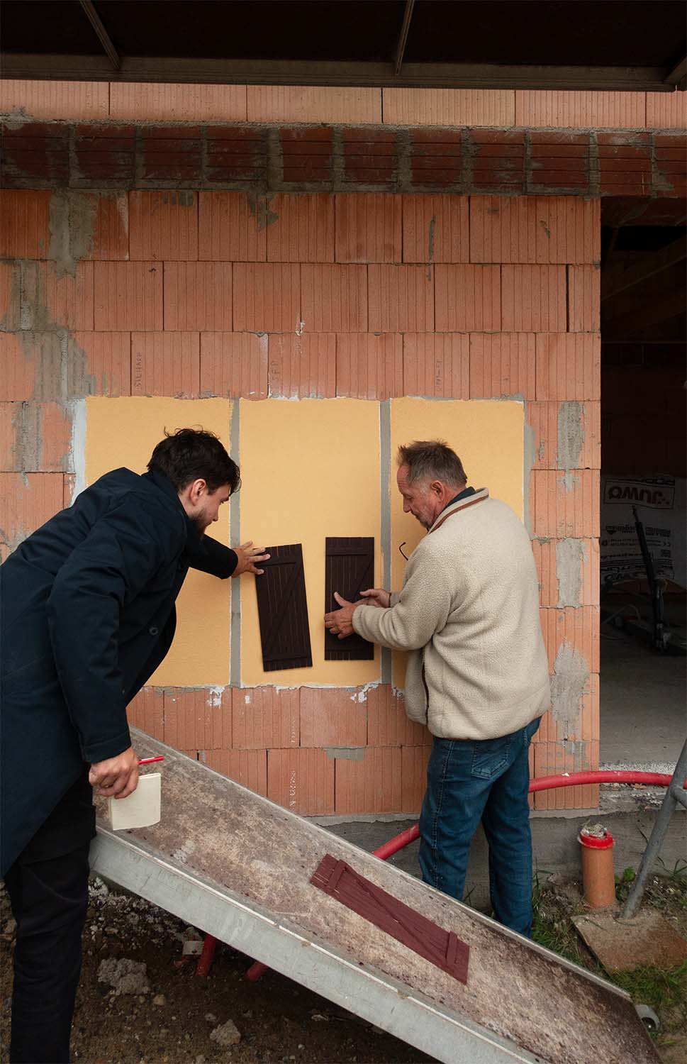 Test af farver på porte 