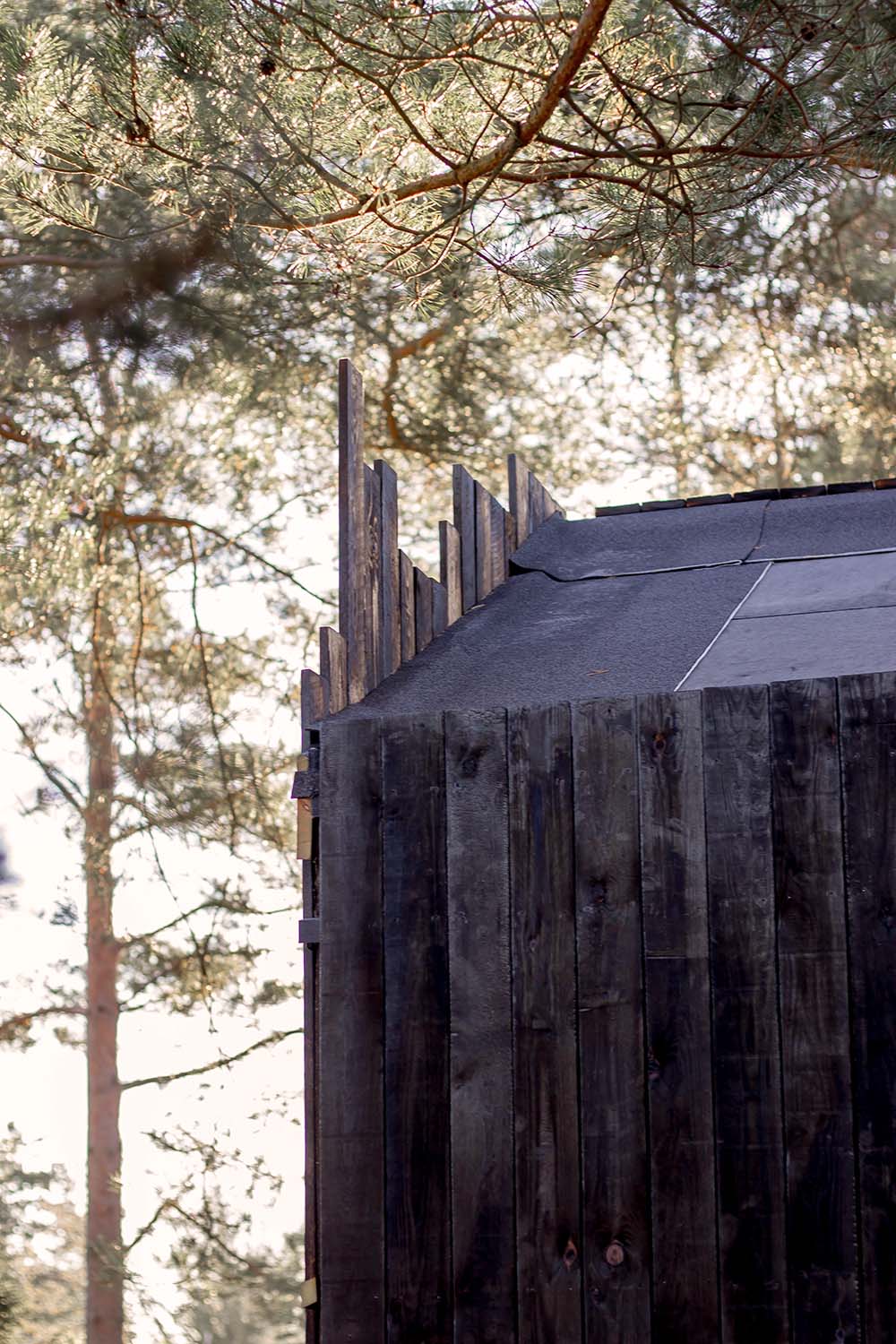 Taget under konstruktion